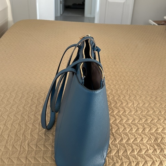 Large Michael Kors Blue Bag - Picture 4 of 8